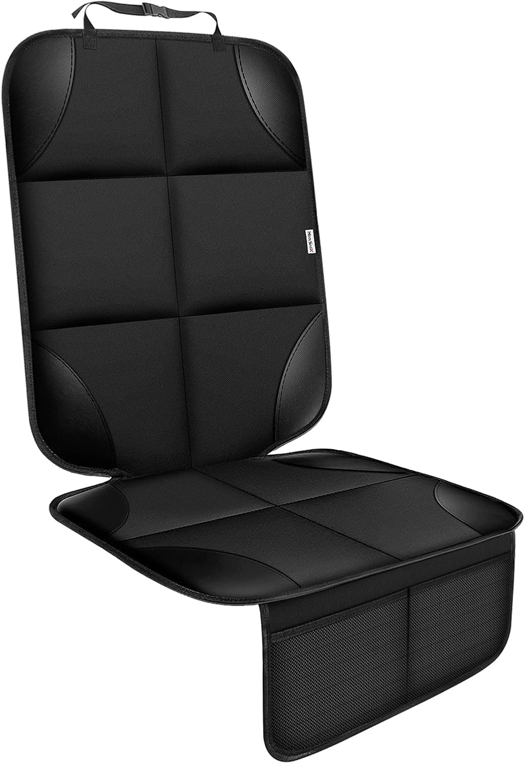 Car Seat Protector for Child Car Seat, Non-Slip Backing No Imprints | Durable Car Seat Mat 600D Fabric, Waterproof Car Seat Cover with Thick Pad — Meolsaek