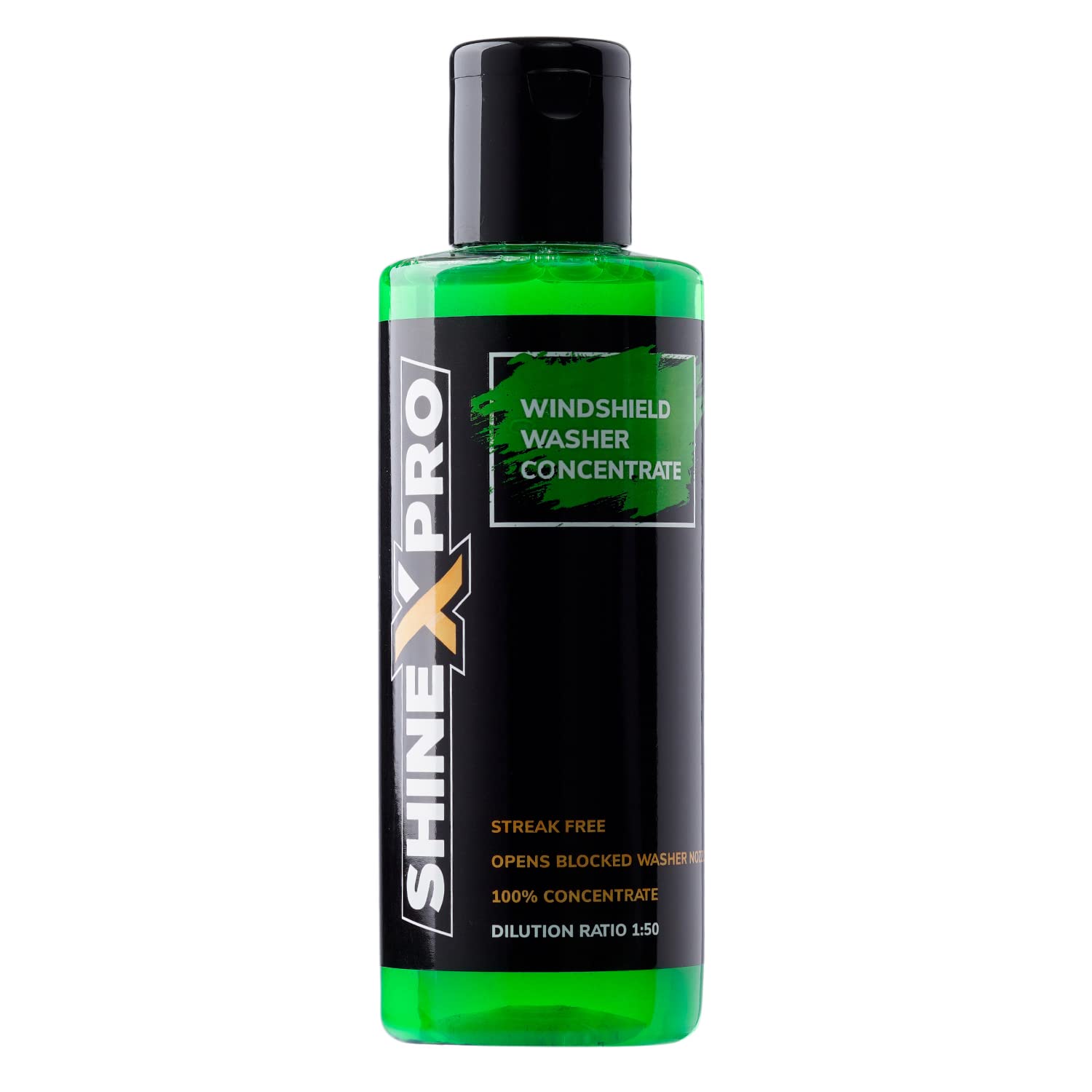 ShineXPro 200mL Windshield Washer Fluid For Car - Car Windshield Cleaner Liquid In Concentrate Form (20mL Enough For 1L Tank) - Get A Streak Free Finish With... — Shinexpro