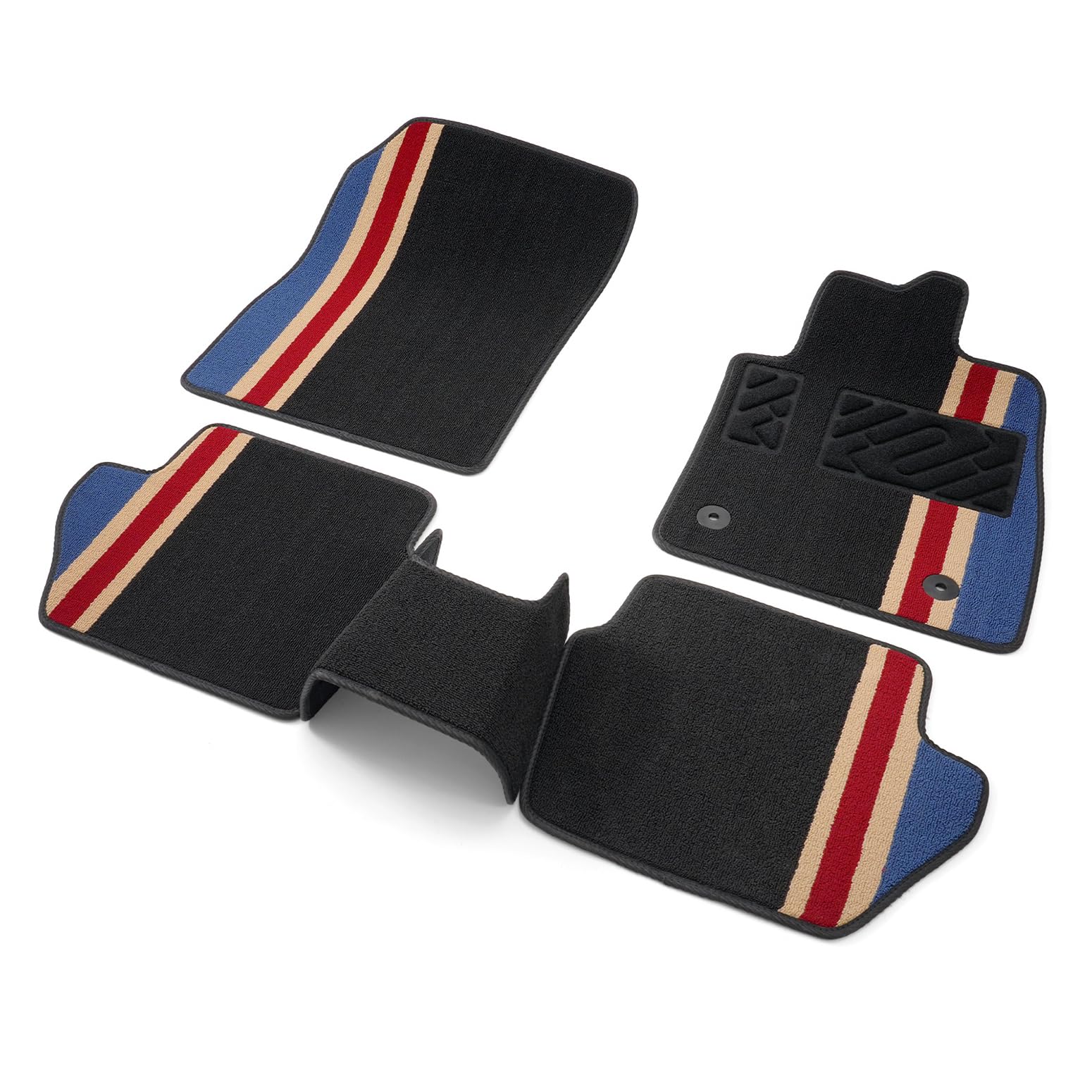 Car Mats Fit Fiesta 2017 - Present MK8 Luxury Floor Mats Velour Carpet Water Proof Wear-Resistant Car Accessories st line active zetec For 2017 2018 2019 202... — Crokomat