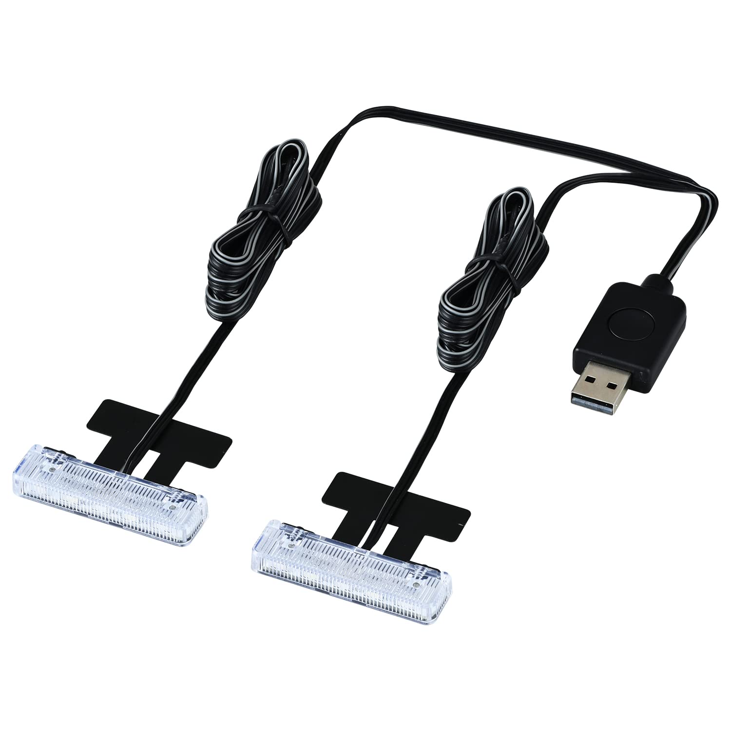セイワ(SEIWA) 車内用品 LEDフロアライトUSB 2連 ブルー/ホワイト切り替え イルミネーション USB電源 F338 高輝度LED使用 — Seiwaのストアを表示