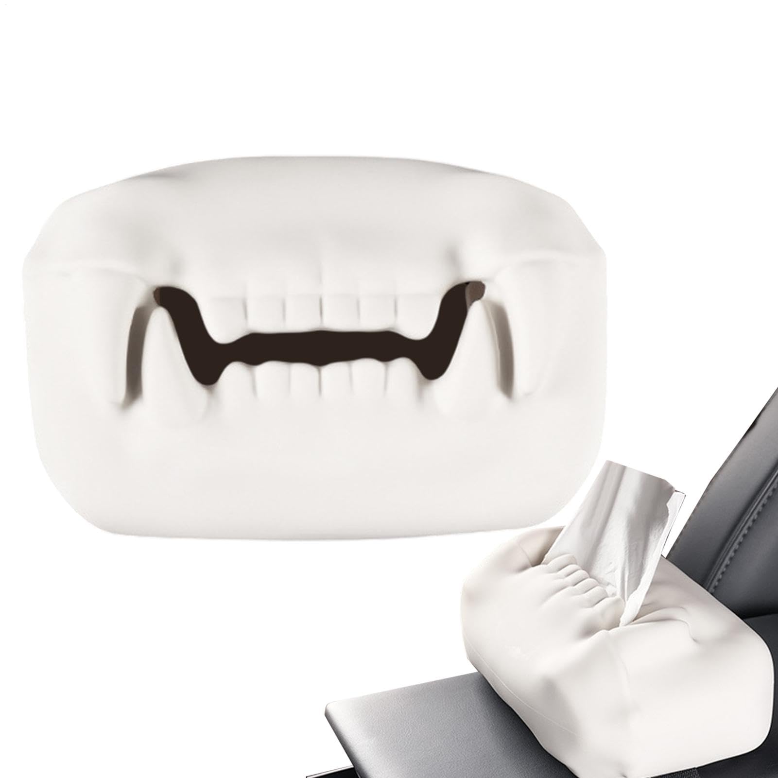 Tissue Holder, Toy Tissue Box, Car Tissue Dispenser, Saber Tooth Tiger Tissue Holder, Unique Car Tissue Box, Fun Car Decor Napkin Holder for Facial Tissues,...