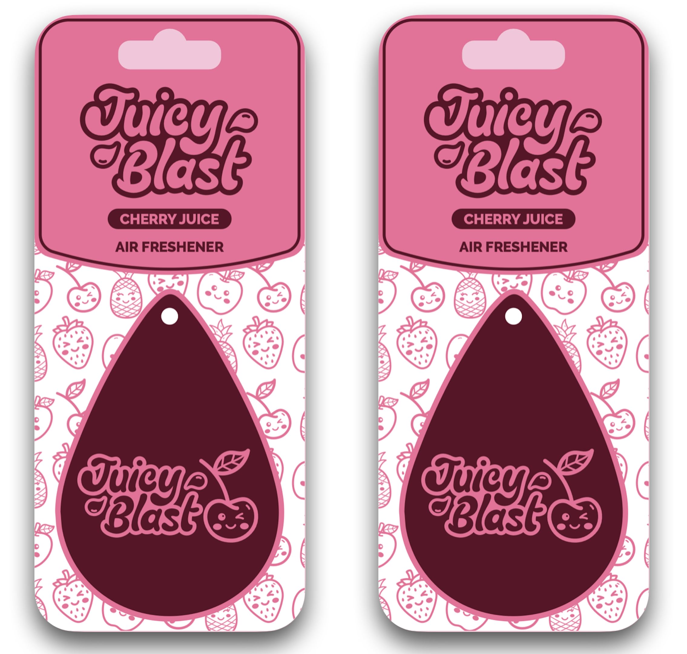 Cherry Car Air Freshener, Pack of 2 — Juicy Blast