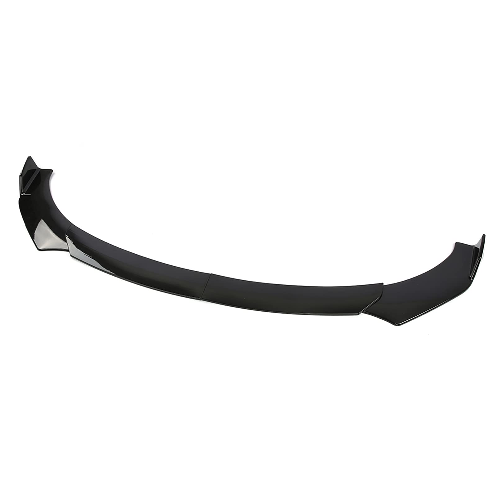 Front Bumper Lip, 4pcs Universal Car Body Accessory for Spt Style, with Plastic Mati to Enhance Strength and abili — ブランド: Clfyou