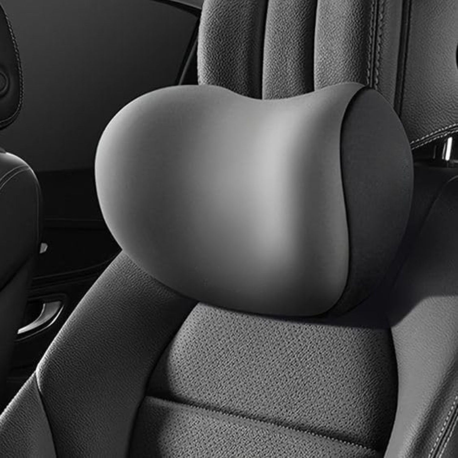 Car Neck Rest Pillow | Ergonomic Memory Foam Headrest Cushion for Neck Pain Relief | Adjustable Car Seat Support Pillow with Washable Cover | Universal Trave... — Velveri