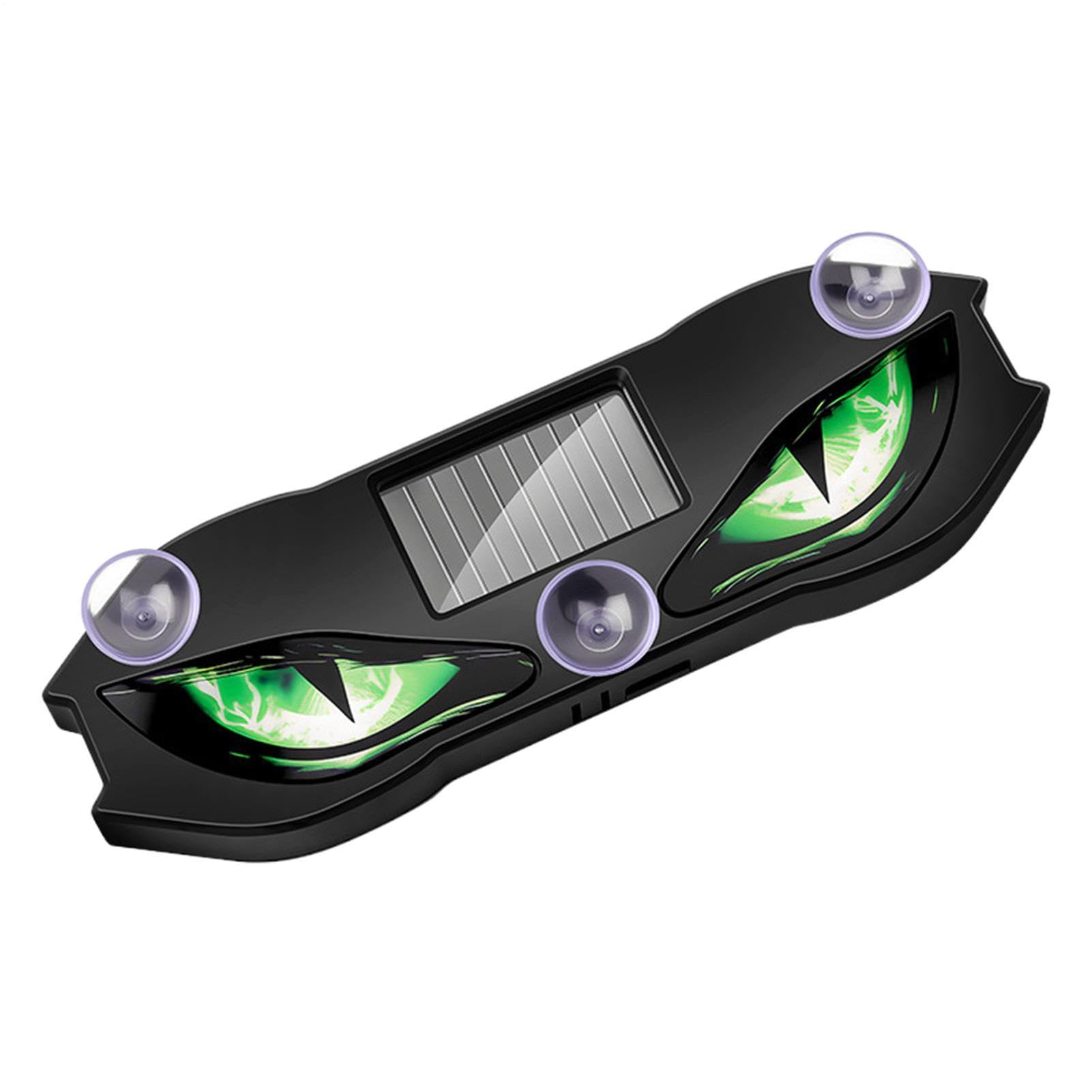 Solar LED Warning Light, Reflective Warning Sign, Car Window Light | Waterproof Solar Powered LED Warning Sign for SUV Truck Van RV Bike Motorcycle, Windshie...