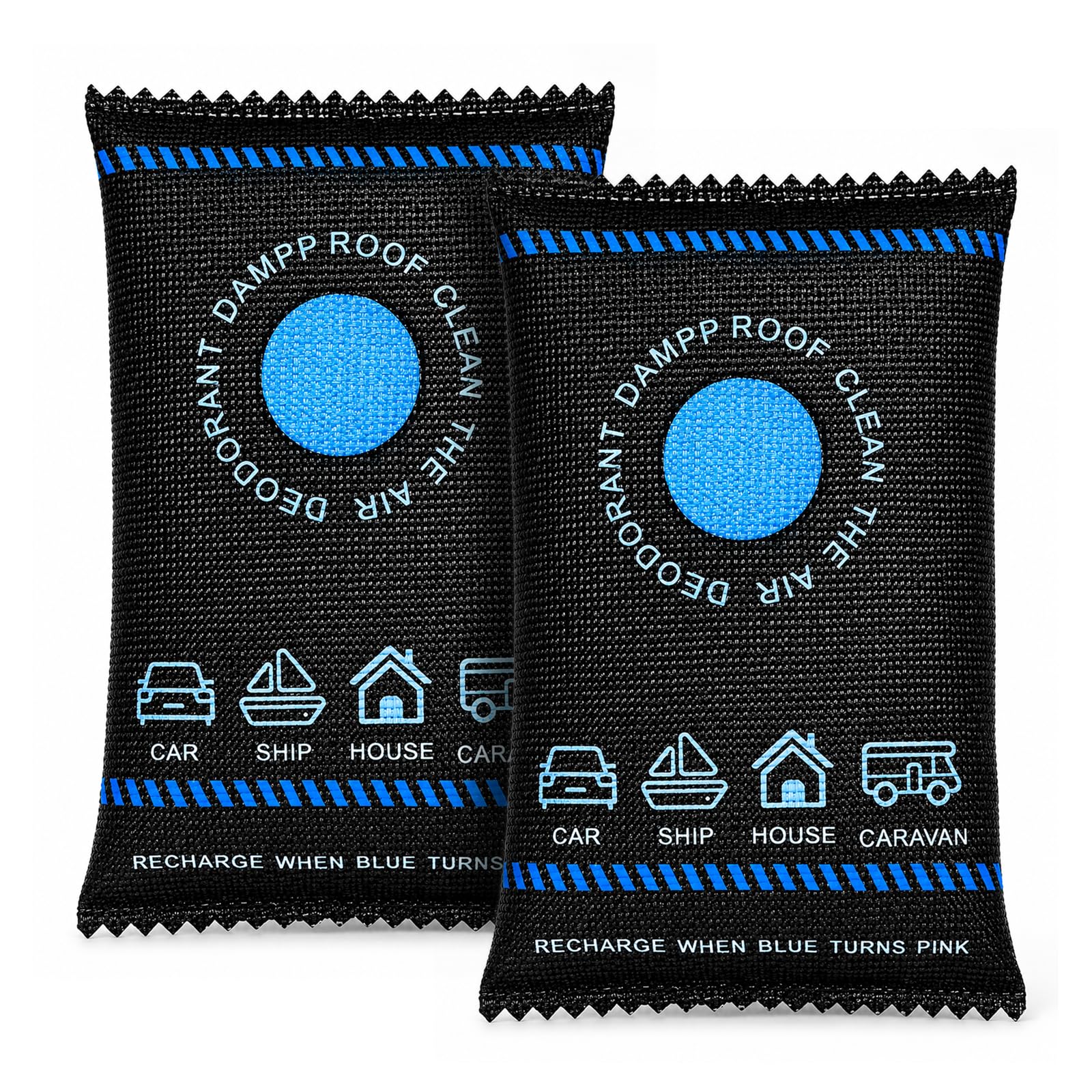 – 2PCS Dehumidification Bag Desiccant, 2026 New Reusable Car Dehumidifier Bag, Silicone Desiccant Moisture Absorber for Home, Car, Closet, Basement, RV, Boat...